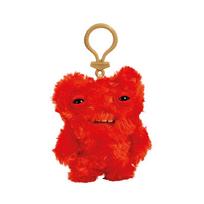 Originali Fuggler Raktų pakabukų 5 serija Juokingi Fugg Baisūs Monstrai Pliušiniai Žaislai Animacinių filmų Kuprinės Pakabukai Lėlės Kimštos Peluche Dovanos 11CM red