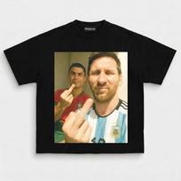 2026 Nauji Messi Po Darbo Linksmas Medvilninis Unisex Marškinėlis Apvalia Kaklo Iškirpte Trumpomis Rankovėmis Unisexs Unisexs Mados Hiphop T-shirt Gerbėjų Dovanos S brown