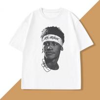 Neymar American Football Star Print T-shirt Women Short-sleeved T Shirt Unisex Athleisure Fashion Casual Tee Top S gray