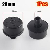 1Pcs Male Thread Air Compressor Muffler Black Noise Silencer Durable Filter Silencer 20mm