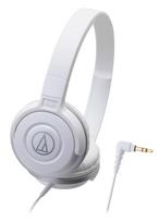 Audio-Technica ATH-S100 WH STREET MONITORING Portable On-Ear Headphones, DJ-Style Swivel, White balta