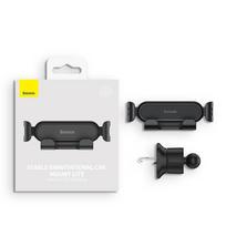 Baseus Car Gravity Phone Holder Strip Air Vent Universal Telephone Support in Car GPS Mount For iPhone 13 14 Pro Max Xiaomi Vivo juoda