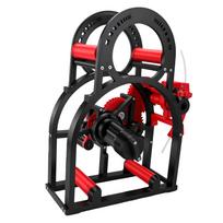 3D Filament Spool Winder Heavy Duty 3D Printer Spool Rewinder with Smart Tension Control for 20cm Spools Red