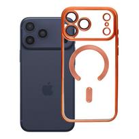 Case for iPhone 18 Pro Max / 17 Pro Max Electro Mag Cover compatible with MagSafe orange