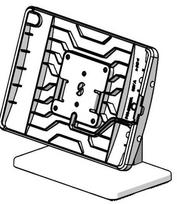 Ergonomic Solutions SumUp Retail Stand, base w.  integrated enclosure For iPad