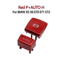 Automobilio rankinio stabdžio elektroninio stovėjimo stabdžio jungiklio mygtuko dangtelio pakeitimas BMW X5 X6 E70 E71 E72 2007-2013
