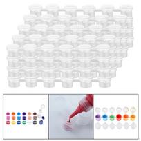 Empty Acrylic Pots Paint Strips Containers Arts Diy Adult Kids Painting For Matches the image,20pcs 3ml 17cm
