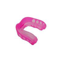 Sports Safety Silicone Teeth Protection Blue Purple Pink Professional Boxing Gum Shield Mouth Guard Adult Kids rožinė