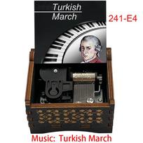 Mozarto Rondo Alla Turca Turkų maršas 18 natų Mechaninė muzikinė dėžutė Fortepijono mokytojams Studentams Gimtadienio Kalėdų Naujųjų Metų Dovana 3 241-E4