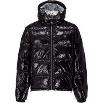 PHILIPP PLEIN SS23 Vyriškas juodas pūkinis paltas MRB2017-PNY002N-02 XXL black