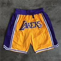 Men Women Basketball Shorts Cotton Blend Sportswear NBA Teams Knicks Spurs Hornets Nets Clippers Grizzlies Lakers XXL