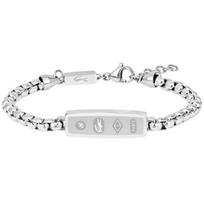Lacoste Men's Bracelet DISTRICT 2040538 Elegant Fashion Jewelry Accessories 19+2.5cm white