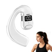 Bone conduction hearing aid for single for F6182 seniors, open-type headset, earphone, 5.3 kHz, conversations, TV, sports, balta