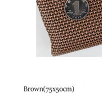 For marshall stereo replacement cloth Speaker Mesh Cloth Classic Vintage Thicken Speaker Cloth  Sound-transmitting cloth Brown(75x50cm)
