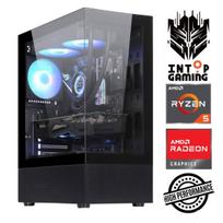 INTOP Ryzen 5 5500 16GB 500GB SSD M.2 NVME+2TB RX9060XT 16GB no-OS