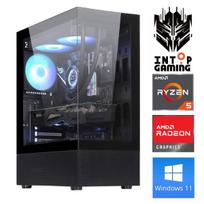 INTOP Ryzen 5 5500 32GB 500GB SSD M.2 NVME RX9060XT 16GB WIN11Pro