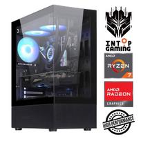 INTOP Ryzen 7 5700X 32GB 500GB SSD M.2 NVME+2TB RX9060XT 16GB no-OS