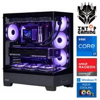 INTOP AQUA i7-14700F 32GB DDR5 1TB SSD M.2 NVME+2TB RX9060XT 16GB WIN11