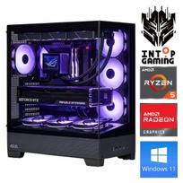 INTOP Ryzen 5 7500F 64GB DDR5 1TB SSD M.2 NVME RX9060XT 16GB WIN11Pro
