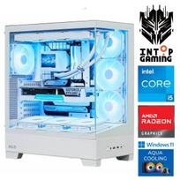 INTOP AQUA i5-14400F 64GB DDR5 1TB SSD M.2 NVME+2TB RX9060XT 16GB WIN11