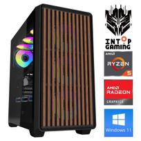 INTOP Ryzen 5 5500 16GB 1TB SSD M.2 NVME RX9060XT 16GB WIN11