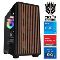 INTOP AQUA i5-14400F 32GB DDR5 1TB SSD M.2 NVME+2TB RX9060XT 16GB no-OS