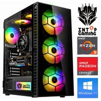 INTOP Ryzen 5 5500F 32GB 500GB SSD M.2 NVME RX9060XT 16GB WIN11Pro