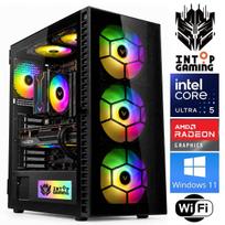 INTOP Ultra 5 225F 32GB DDR5 500GB SSD M.2 NVMe RX9060XT 16GB WiFi WIN11Pro