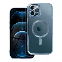 OEM Electro Mag phone case with MagSafe support for iPhone 12 Pro Max blue