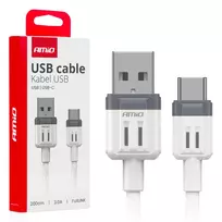 Amio -03906 data transfer and charging cable | USB-A to USB-C | 15W | 2m