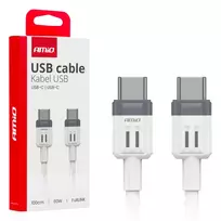 Amio -03908 data transfer and charging cable | USB-C to USB-C | 60W | 1m