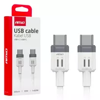 Amio -03909 data transfer and charging cable | USB-C to USB-C | 60W | 2m