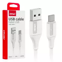 Amio -03918 data transfer and charging cable | USB-A to USB-C | 15W | 2m