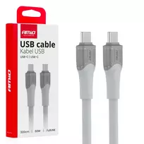 Amio X111 data transfer and charging cable | USB-C to USB-C | 60W | 3m