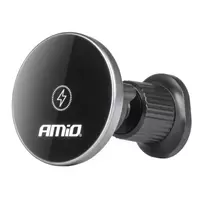 Amio My Mag magnetic car phone holder for air vent with 15W wireless charging MagSafe compatible