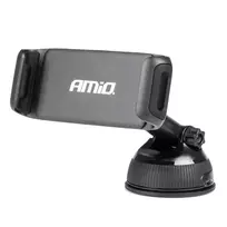 Amio car phone and tablet holder with suction cup 6.5-12.9"