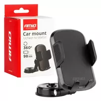 Amio car phone holder with suction cup