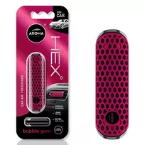 Aroma Car Car air freshener AROMA FANCY SHAPES POLYMER HEX Bubble Gum