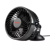 Amio Car fan with suction cup 6" 12V