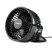 Amio Car fan with suction cup 6" 24V