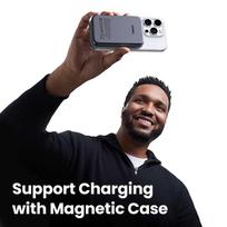 UGREEN Magnetic Wireless Power Bank 10000mAh with USB-C Cable (black)