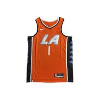 Nike NBA Los Angeles Clippers Harden Soft Skin V-Neck Basketball Jersey Unisex jersey HM5984-820 3XL red