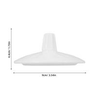 White Porcelain Ceramic Mug Lid Round Replacement Teapot Cover 6.8cm Heat Resistant Coffee Tea Accessory Porcelain Tea Cup Lid