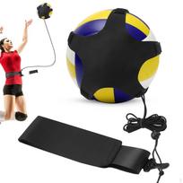 Volleyball Training Equipment, Practice Trainer for Teen Serving Setting Spiking Arm Swing black