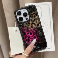 Leopard Lichee leather pattern Phone Case For Vivo V60 V50 V40 V30 V30E V29 V27 V25 V23 Pro Lite 4G 5G Shockproof Cover Print vivo V25 Pro 5G black