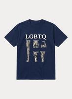 Juokingi LGBTQ kojų, sėdmenų, bicepsų, tricepsų, keturgalvių raumenų sporto salės marškinėliai vyrams, kultūrizmo, fitneso, treniruočių poliesterio marškinėliai, unisex, kasdienis grafinis viršus M gray