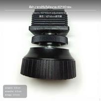 Stalo teniso priedai Reguliuojamos kojelės Ratinukai T2828 Ratukai Įvairių dydžių Juodi 2,5*2,5cm Black 4*4cm