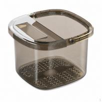 Small Foot Spa with Rollers, Pedicure Bath Handles & Lid, Soaking Tub for Home Massage Transparent white