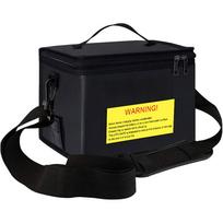 Fireproof Lipo Safe Bag Explosionproof Protective Battery Waterproof Bag with Zippers Handle Strap Portable Storage Guard Pouch for Battery Storage juoda