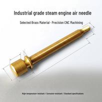 High-Pressure Steam Cleaner for Oil and Stain Removal with Copper Fittings Boiler Air Needle S1 brown